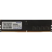 PSD516G56002 Оперативная память DDR5 16GB 5600MHz Patriot PSD516G56002 Signature RTL PC5-44800 CL46 DIMM 288-pin 1.1В single rank Ret [PSD516G56002]