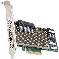 05-50022-00 Контроллер/ LSI MegaRAID SAS 9361-24i SGL (05-50022-00) PCIe 3.0 x8 LP, SAS/SATA 12G, RAID 0,1,5,6,10,50,60, 24port(6*int SFF8643), Cache 4GB, 3324ROC