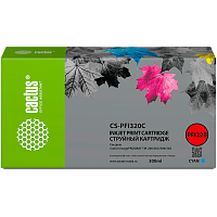-/ Картридж струйный Cactus CS-PFI320C голубой (300мл) для Canon imagePROGRAF TM-200/TM-200 MFP L24ei/T