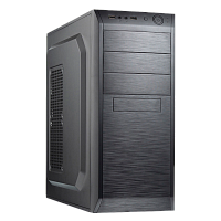 FL-815-FZ450R Корпус c блоком питания 450 Ватт/ Case Foxline FL-815, ATX, 3x5.25EXT, 1x3.5EXT, 3x3.5INT, 2xUSB2.0, HDA, w/o FAN, w/450W ATX PSU, w/1.2m EU pwr cord