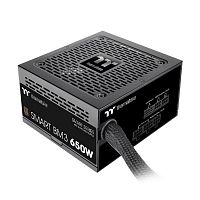 PS-SPD-0650MNFABE-3 Блок питания Thermaltake Smart BM3 650 /Semi Modular/Non Light/Full Range/Analog/80 Plus Bronze/EU/JP Main CAP/All Flat Cables/Gen 5