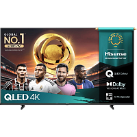85E7Q Телевизор ЖК 85'' Hisense/ 85", QLED, Ultra HD, Smart TV (ОС VIDAA U9), Wi-Fi, DVB-T2/T/C/S2/S, 2х15W, CI+(1.4), 3хHDMI, 2хUSB, Works with Alexa, Alexa Built-in, VIDAA Voice, Yandex, Black, 2025
