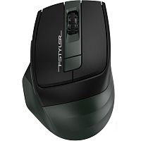 FB35SUSBMIDNIGHTGREEN Мышь A4Tech Fstyler FB35S темно-зеленый/черный оптическая 2000dpi беспров. BT/Radio USB для ноутбука 5but (FB35S USB MIDNIGHT GREEN)