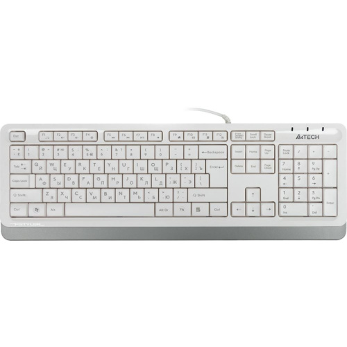 FK10WHITE Клавиатура A4Tech Fstyler FK10 белый/серый USB (FK10 WHITE) FK10WHITE Клавиатура A4Tech Fstyler FK10 белый/серый USB (FK10 WHITE)