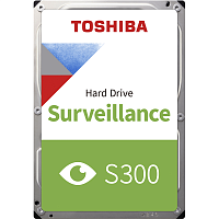HDWV110UZSVA Жесткий диск/ HDD Toshiba SATA3 1Tb Surveillance S300 (CMR) 5700 64Mb 1 year warranty (replacement WD10EZRZ, ST1000DM003, ST1000VX005, ST1000VX001)