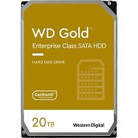 WD202KRYZ Жесткий диск WD SATA-III 20TB WD202KRYZ Server Gold 512E (7200rpm) 512Mb 3.5" [WD202KRYZ]