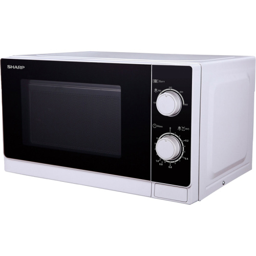 R2000RW Микроволновая печь Sharp/ 20 л, 800 Вт, эмаль, белый фото 3