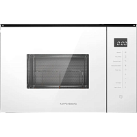 HMW651W Встраиваемая микроволновая печь Kuppersberg/ Встраиваемая микроволновая печь Kuppersberg, объем 25 л, мощность 900 Вт, 5 уровней мощности, гриль, 8 автоматических программ, размораживание, сенсорное управление, цвет белый