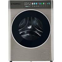 MFWD14116S05 Стиральная машина Maunfeld/ Стиральная машина c сушкой, инвертором и автодозированием, 84.7х60х50 см, 10+6 кг, 1400 об/мин., 16 режимов, электронное управление, подсветка барабана, экспресс стирка, отсрочка старта, цвет нержавеющая сталь