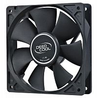 DP-FDC-XF120 Вентилятор для корпуса Deepcool XFan 120 120х120x25 черный 3-pin 4-pin (Molex) 24дБ (DP-FDC-XF120) Ret [DP-FDC-XF120]