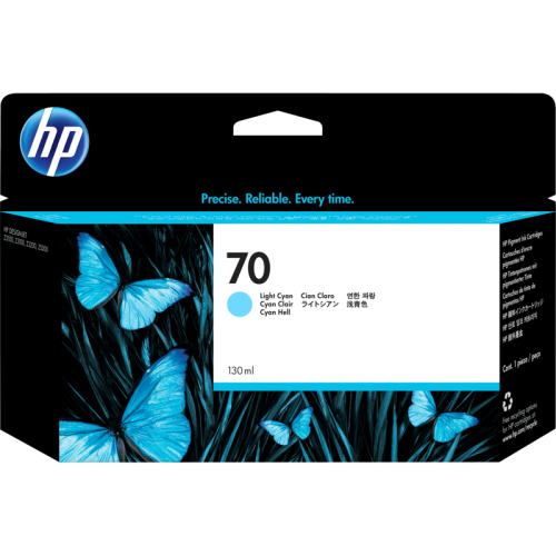 C9390A Картридж/ HP 70 130-ml Light Cyan Ink Cartridge C9390A Картридж/ HP 70 130-ml Light Cyan Ink Cartridge