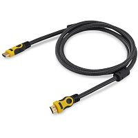 HDMI19M-19MBRAID Кабель аудио-видео Buro HDMI 1.4 HDMI (m)/HDMI (m) 1.8м. (HDMI 19M-19M BRAID)