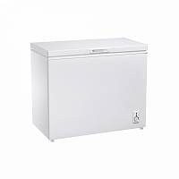 MFL200W Морозильный ларь MAUNFELD/ Отдельностоящий однокамерный морозильный ларь с системой разморозки DeFrost, Габариты (ШхГхВ), мм: 980x560x825, объем 197л, 12кг/24ч, энергоэффективность A+, механическое управление, цвет белый