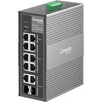 IES210GPP Коммутатор/ Omada 10-Port Gigabit Industrial Easy Managed Switch with 6-Port PoE+ and 2-Port PoE++