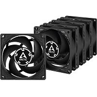 ACFAN00153A Вентилятор Arctic Cooling Вентилятор корпусной ARCTIC P8 Value Pack (Black/Black) (5pc) (ACFAN00153A) (702065)