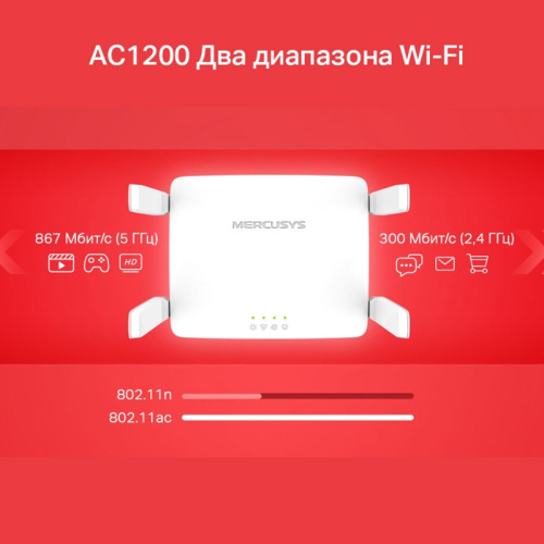 MR30 Маршрутизатор/ AC1200 Dual-Band Wi-Fi Router фото 5 MR30 Маршрутизатор/ AC1200 Dual-Band Wi-Fi Router фото 5