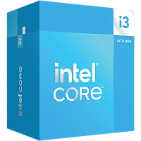 BX8071514100 Процессор/ CPU LGA1700 Intel Core i3-14100 (Raptor Lake, 4C/8T, 3.4/4.7GHz, 5MB, 110W, UHD Graphics 730) BOX
