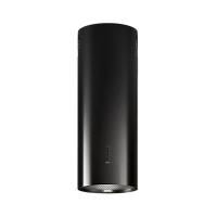 CPOI90.E11P2#EUN490F Вытяжка FALMEC POLAR EVO IS BLACK 35, 35 см, островная, потолочная, электронное/кнопочное управление, светодиодное освещение, 4 скорости, отвод/циркуляция, макс. производительность 800 м3/ч, угольный фильтр в комплекте, возможность ра