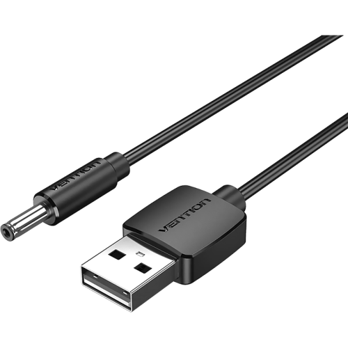 CEXBD Кабель Vention USB AM/DC-jack 3.5мм M - 0.5м Чёрный CEXBD Кабель Vention USB AM/DC-jack 3.5мм M - 0.5м Чёрный