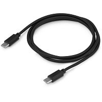 PD15W Кабель Buro PD15W USB Type-C (m)-USB Type-C (m) 1м черный
