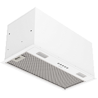305.0738.591 Встраиваемая вытяжка Faber/ BETTER, SCATOLA WH A60, встраиваемая, 60 см, 1000 м3/ч, электронное управление, LED освещение, уровень шума 36-57 дБ, цвет белый