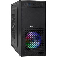 EX292981RUS Корпус Exegate mEvo-7807 черный mATX 2x80mm 1x92mm 1x120mm 1xUSB2.0 1xUSB3.0 audio [EX292981RUS]