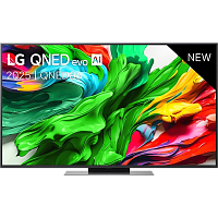 55QNED86A6A.ARUG Телевизор ЖК 55'' LG/ 55", Ultra HD, Dynamic QNED Color, Local Dimming, Smart TV, WebOS, Wi-Fi, DVB-T2/C/S2, MR, 2.0 ch (20W), 120Гц, 3 HDMI, 2 USB, 1 Pole, Charcoal Black, 2025