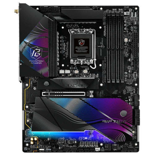 Z890RIPTIDEWIFI Материнская плата ASRock Z890 RIPTIDE WIFI, RTL фото 2 Z890RIPTIDEWIFI Материнская плата ASRock Z890 RIPTIDE WIFI, RTL фото 2