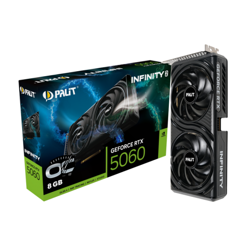 NE75060V19P1-GB2063L Видеокарта/ Palit GeForce RTX 5060 Infinity 2 OC фото 3