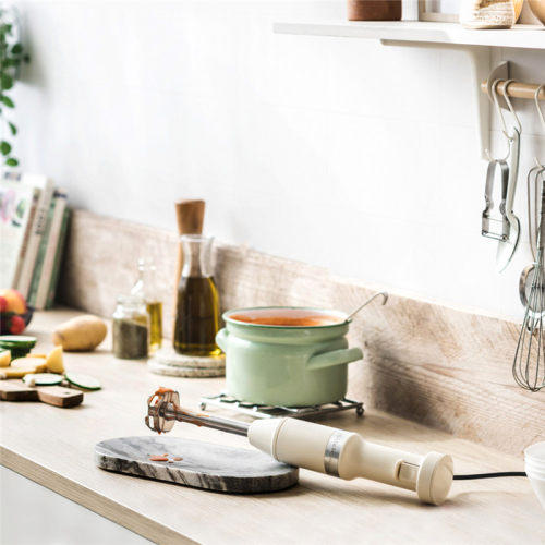 5KHBV83EAC Погружной блендер KitchenAid с аксессуарами,Кремовый фото 6