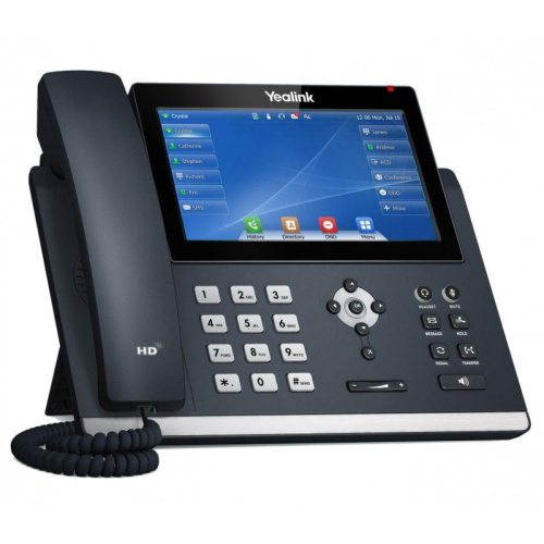SIP-T48U Телефон IP Yealink SIP-T48U черный фото 2