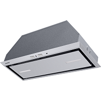 URANIA74INOX ВЫТЯЖКА MAUNFELD URANIA 74 INOX/ Тип: встраиваемая, 71.6см, электронное управление, 1250 м3, площадь кухни до 50м2, 4 скорости, в опции угольный фильтр CF 172C, цвет:нержавеющая сталь