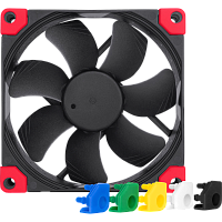 NF-A9PWMchromax.black.swap Кулер для корпуса/ Case Cooler Noctua NF-A9 PWM chromax.black.swap (92x92x25mm, 4-pin PWM, 46.44CFM, 22.8dBA, 2000RPM, Black)
