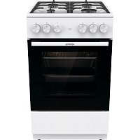 GG5A11WF Плита GORENJE/ Газовая плита, 70 л, 85х50х59.4 см, 4 конфорки, белый цвет
