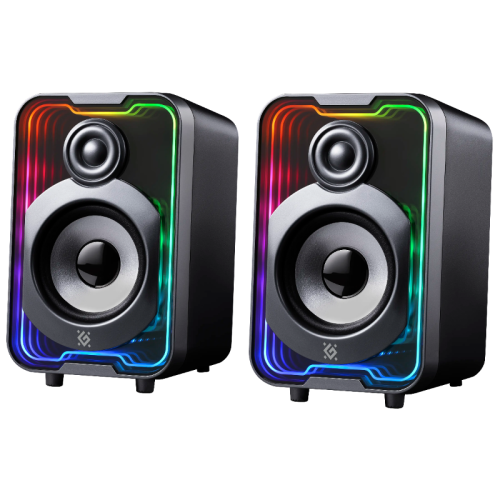 65811 Defender Акустическая 2.0 система Solar 11 10Вт, BT/RGB, питание от USB