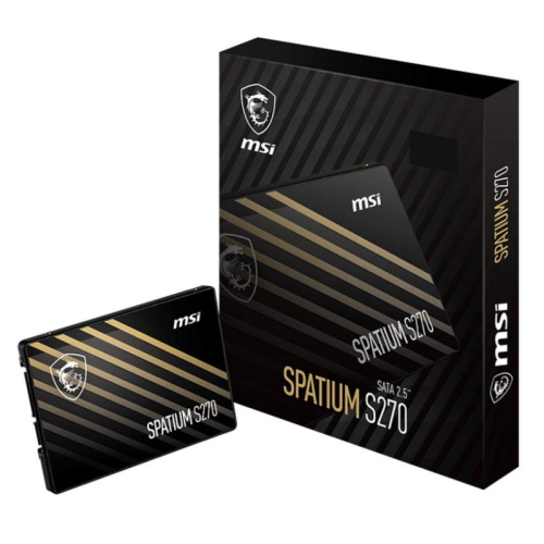 S78-440P130-P83 Твердотельный накопитель SSD MSI 960GB SATA 2.5" SPATIUM S270 S78-440P130-P83 Твердотельный накопитель SSD MSI 960GB SATA 2.5" SPATIUM S270