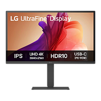 27U730A-B Монитор 27'' LG 27U730A-B/ LG 27U730A-B 27" IPS monitor, 3840x2160, 300cd/m2, 16:9, 5мс (GtG), HDMIx2, DP, USB C (90W), USB 3.2x2, Speakers, 60Hz, 178/178, внешний БП, VESA 100x100, HAS 150mm, black
