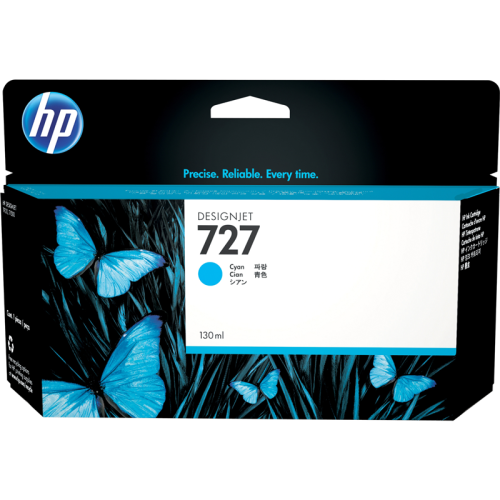 B3P19A Картридж/ HP 727 130-ml Cyan Ink Cartridge B3P19A Картридж/ HP 727 130-ml Cyan Ink Cartridge