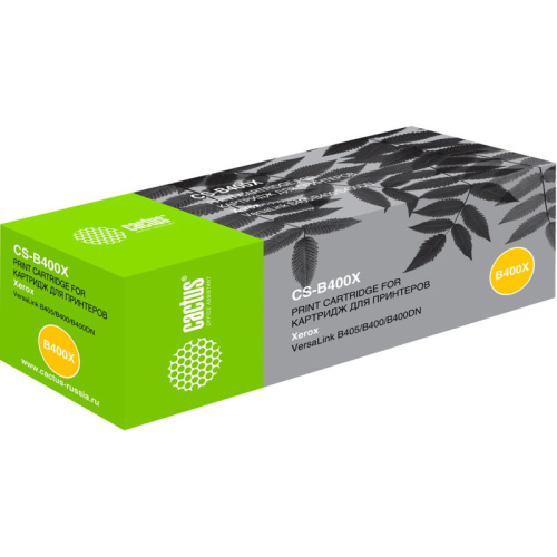 CS-B400X -/ Картридж лазерный Cactus CS-B400X 106R03585 черный (24600стр.) для Xerox VersaLink B400/405 фото 2
