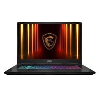 9S7-17L791-276 Ноутбук MSI Katana 17 HX B14WFK-276XRU Intel Core i7-14650HX/32Gb/SSD1Tb/RTX5060 8Gb/17.3"/IPS/QHD/2560x1440/240Hz/NoOS/Black/2.7kg (9S7-17L791-276)