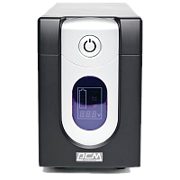 IMD-1025AP ИБП Powercom IMD-1025AP, LCD, линейно-интерактивный, 1025 ВA, 619 Вт, 4 розетки IEC320 C13 с резервным питанием, 2 розетки IEC320 C13 с фильтрацией, USB, защита RJ45/RJ11, ШхГхВ 130х382х192мм, 13.4 кг/ UPS Powercom IMD-1025AP, LCD, Line Interac