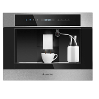 AMCM1503S Встраиваемая кофемашина MAUNFELD/ Кофемашина встраиваемая MAUNFELD AMCM1503S, 60 см, 20 бар, кофемолка, мощность 1500 Вт, регулирование крепости кофе, автоматическое промывание системы, капучинатор, автоматическое приготовление эспрессо, програм