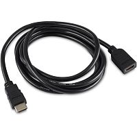 BU-HDMI2.0-EXTND-2M Кабель-удлинитель аудио-видео Buro HDMI (m)/HDMI (f) 2м. позолоч.конт. черный (BU-HDMI2.0-EXTND-2M)