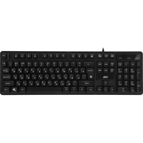 45196 Клавиатура Defender Arx GK-196L RU черный USB for gamer LED фото 7 45196 Клавиатура Defender Arx GK-196L RU черный USB for gamer LED фото 7