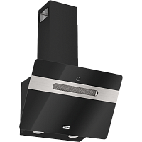330.0702.955 Вытяжка Franke/ Best, Вытяжка наклонная STERLING 60 BK, 60 см, 1400 м3/ч, сенсорное управление, LED освещение, 69 дБ, Угольный фильтр Ф-10 (опция), цвет черный