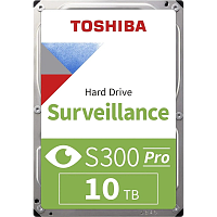 MD10ADA10TV Жесткий диск/ HDD Toshiba SATA3 10Tb Surveillance S300 7200 512Mb 1 year warranty (replacement ST10000VE001, WD102PURP)