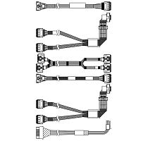 4X97A82936 Комплектующие корпусов Lenovo ThinkSystem SR650 V3 2.5" Chassis Front BP3 NVMe Cable Kit