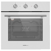 OEF606WH Шкаф духовой электрический HOMSair/ электрический, встраиваемый, механическое управление, 60 л., конвекция, гриль, таймер, белый