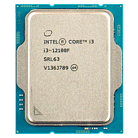 CM8071504651013 Процессор/ CPU LGA1700 Intel Core i3-12100F (Alder Lake, 4C/8T, 3.3/4.3GHz, 12MB, 58/89W) OEM