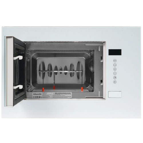 MWG38.1W Встраиваемая микроволновая печь Graude/ Встраиваемая, 60 см, 20 л, гриль, белый цвет фото 3